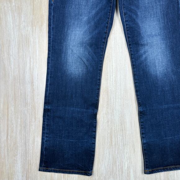 Cabi True Boyfriend Dark Wash Denim Straight Leg Mid Rise Jeans 4 Style 5494 - Picture 6 of 16